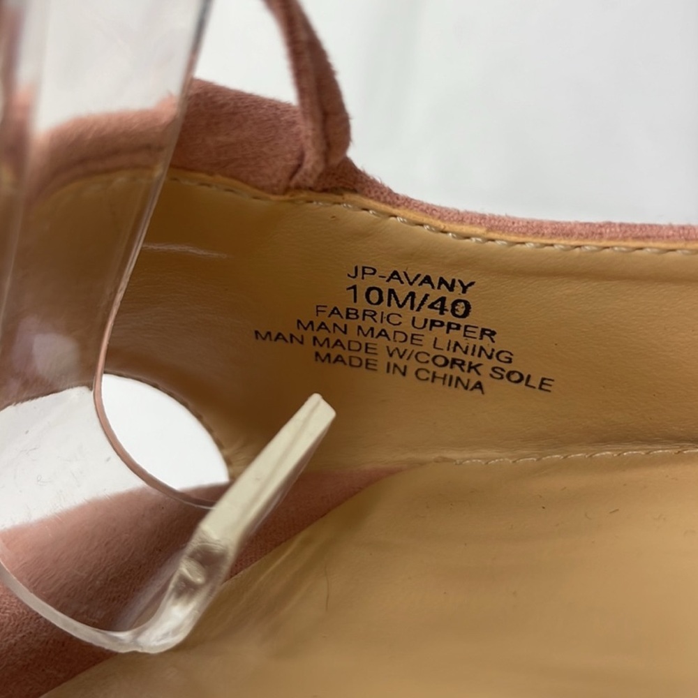 Jessica Simpson Suede strappy platform sandals - Picture 8 of 11